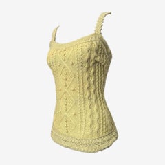 Louis Vuitton 2010s Cable Knit Tank Top