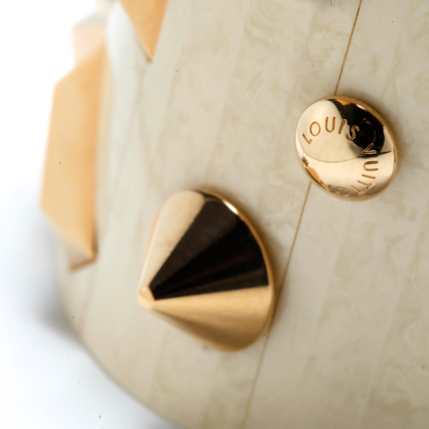 Louis Vuitton 2012 Bracciale Manchette Marc Jacobs LV Snails Catwalk Maxi Cuff In condizioni ottime in vendita a PARIS, FR