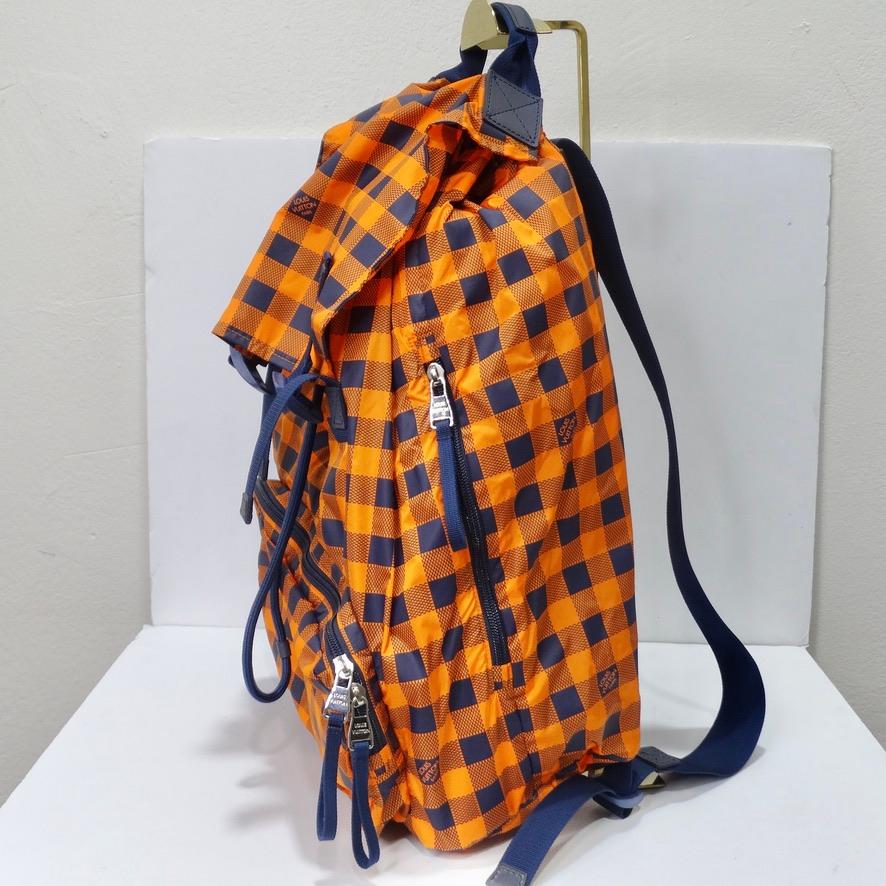 Louis Vuitton 2012 Damier Masai Adventure Practical Backpack For Sale 5