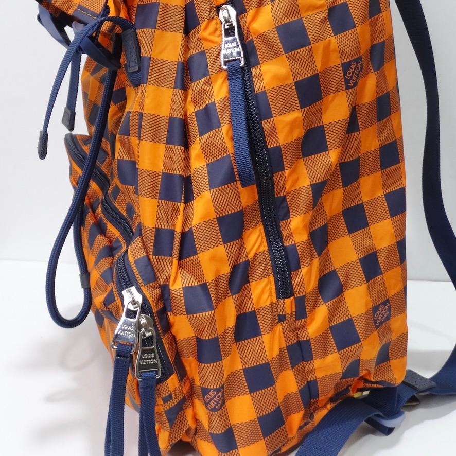 Louis Vuitton 2012 Damier Masai Adventure Practical Backpack For Sale 6