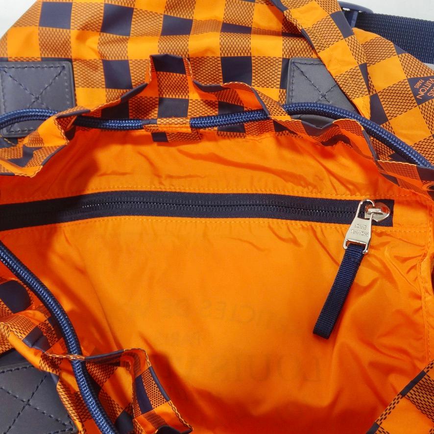Louis Vuitton 2012 Damier Masai Adventure Practical Backpack For Sale 9