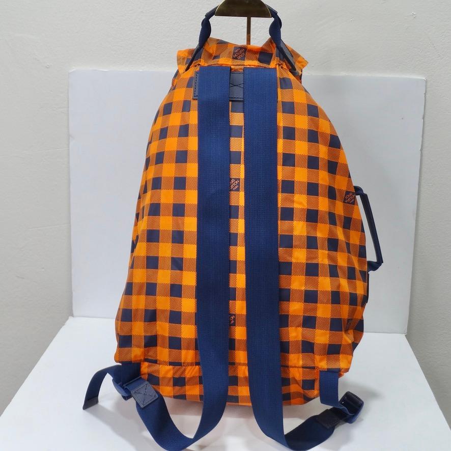 Women's or Men's Louis Vuitton 2012 Damier Masai Adventure Practical Backpack For Sale