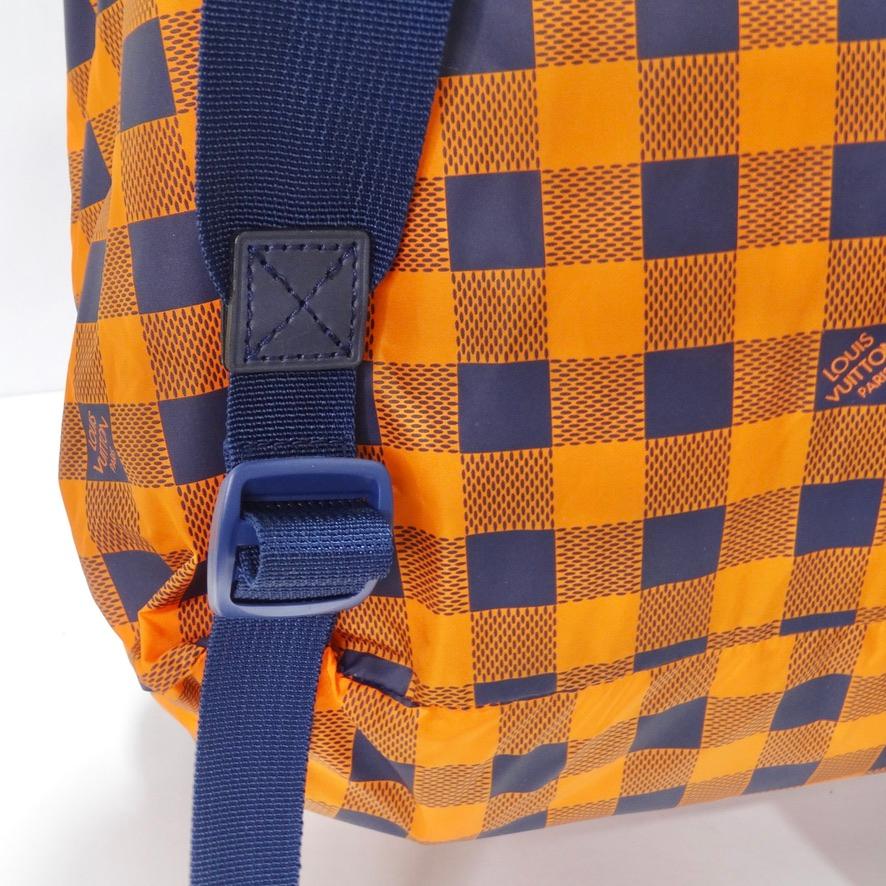 Louis Vuitton 2012 Damier Masai Adventure Practical Backpack For Sale 2