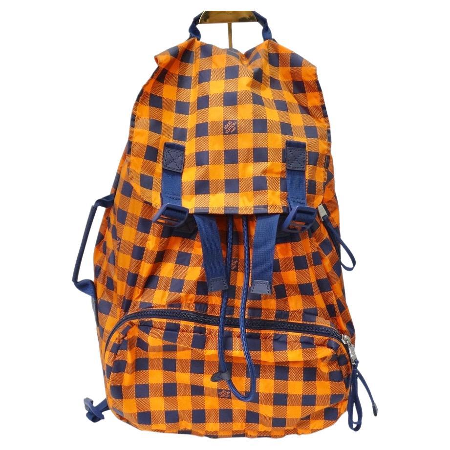 Louis Vuitton 2012 Damier Masai Adventure Practical Backpack For Sale