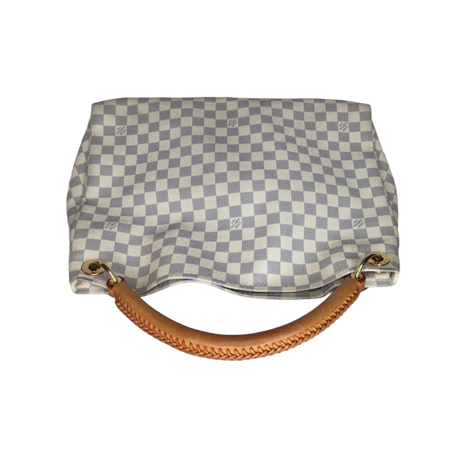 Louis Vuitton 2013 Damier Azur Canvas Artsy MM Hobo 1