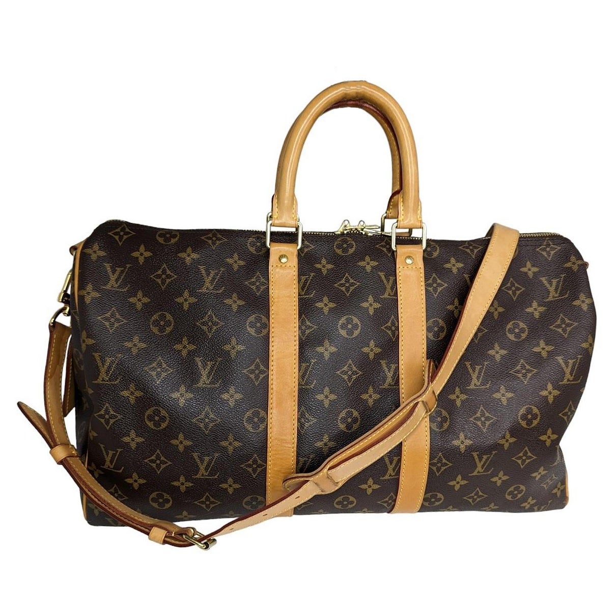Louis Vuitton 2013 Monogram Canvas Keepall Bandouliere 45