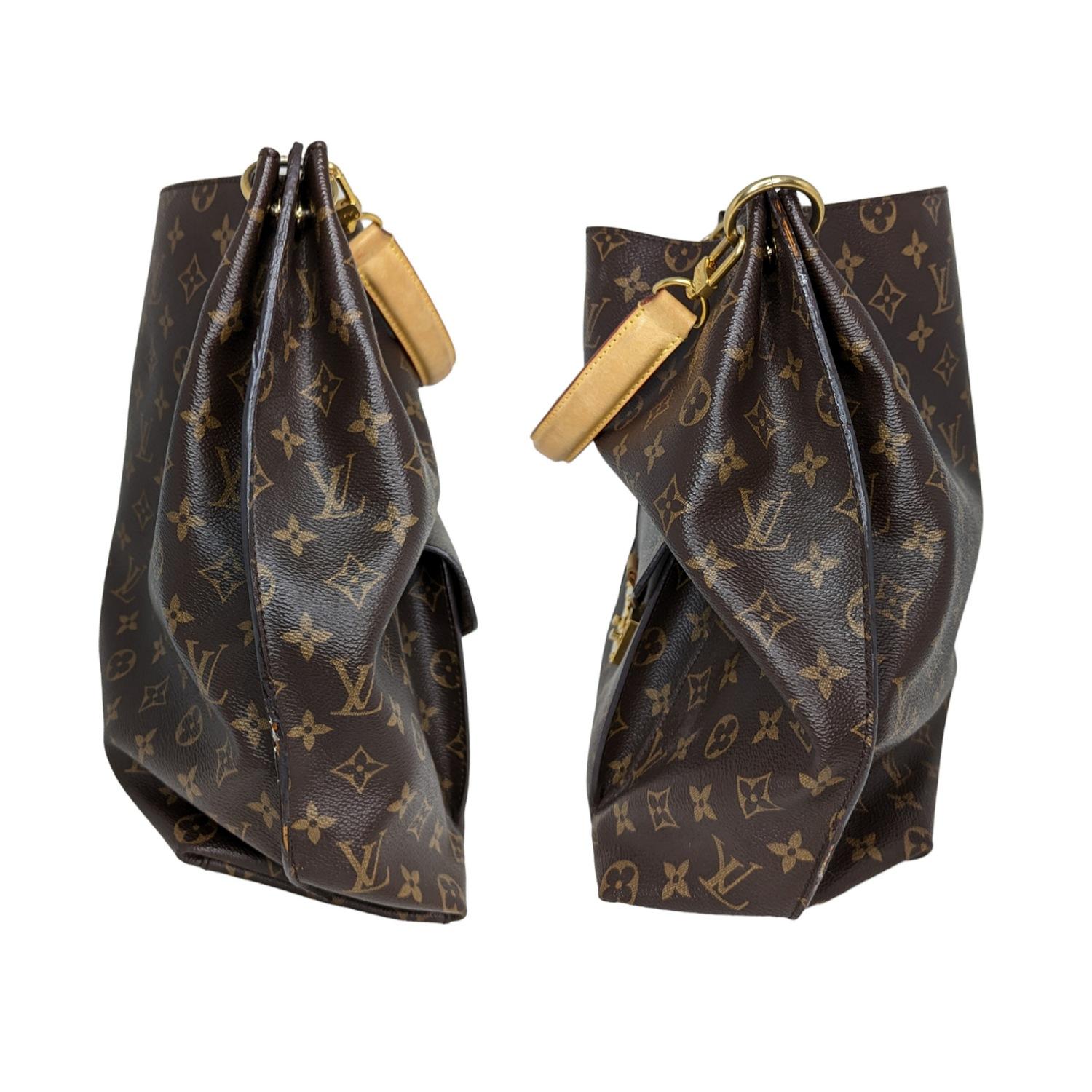 Metis Hobo-Tasche aus Segeltuch mit Monogramm von Louis Vuitton 2013 im Zustand „Gut“ im Angebot in Scottsdale, AZ