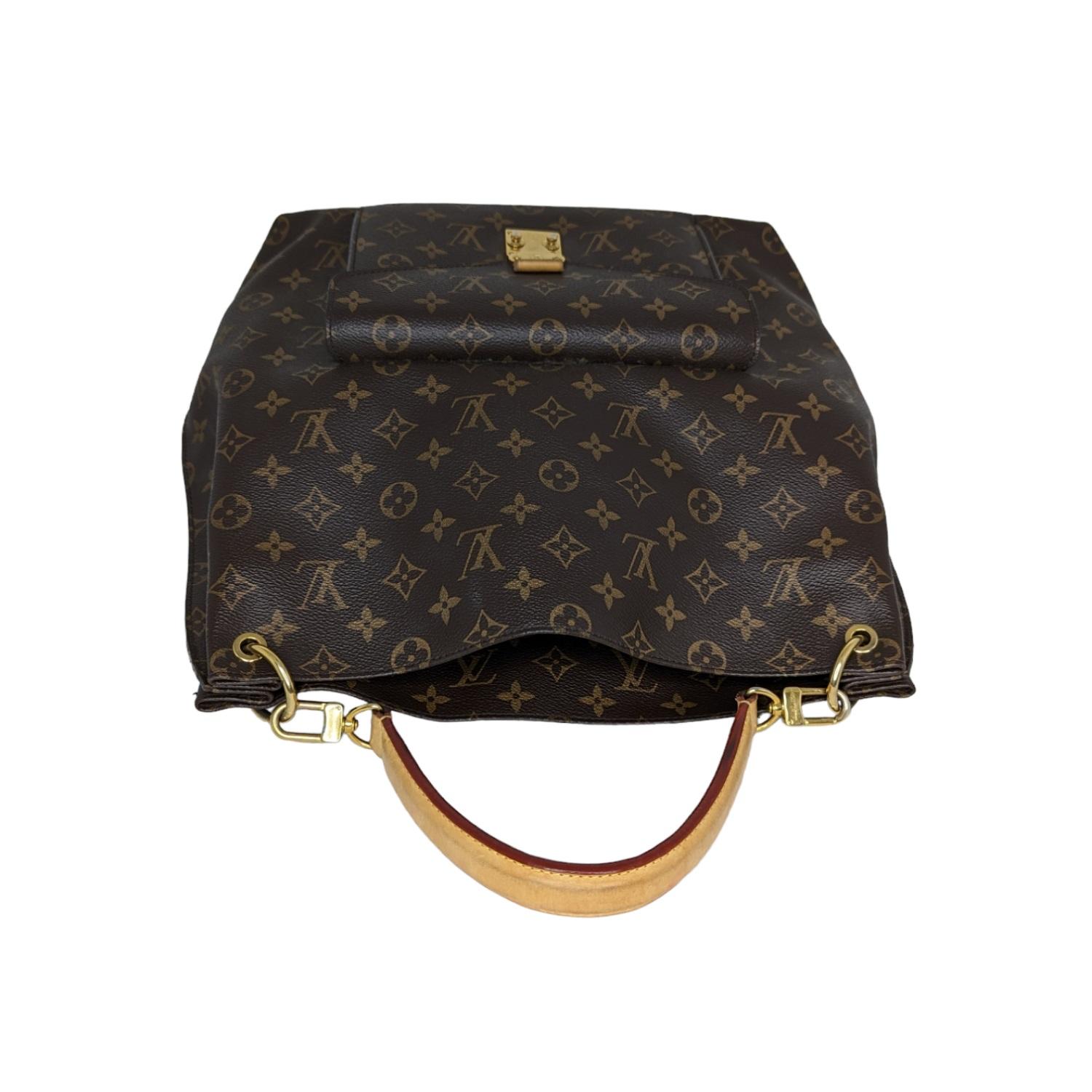 Metis Hobo-Tasche aus Segeltuch mit Monogramm von Louis Vuitton 2013 im Angebot 1