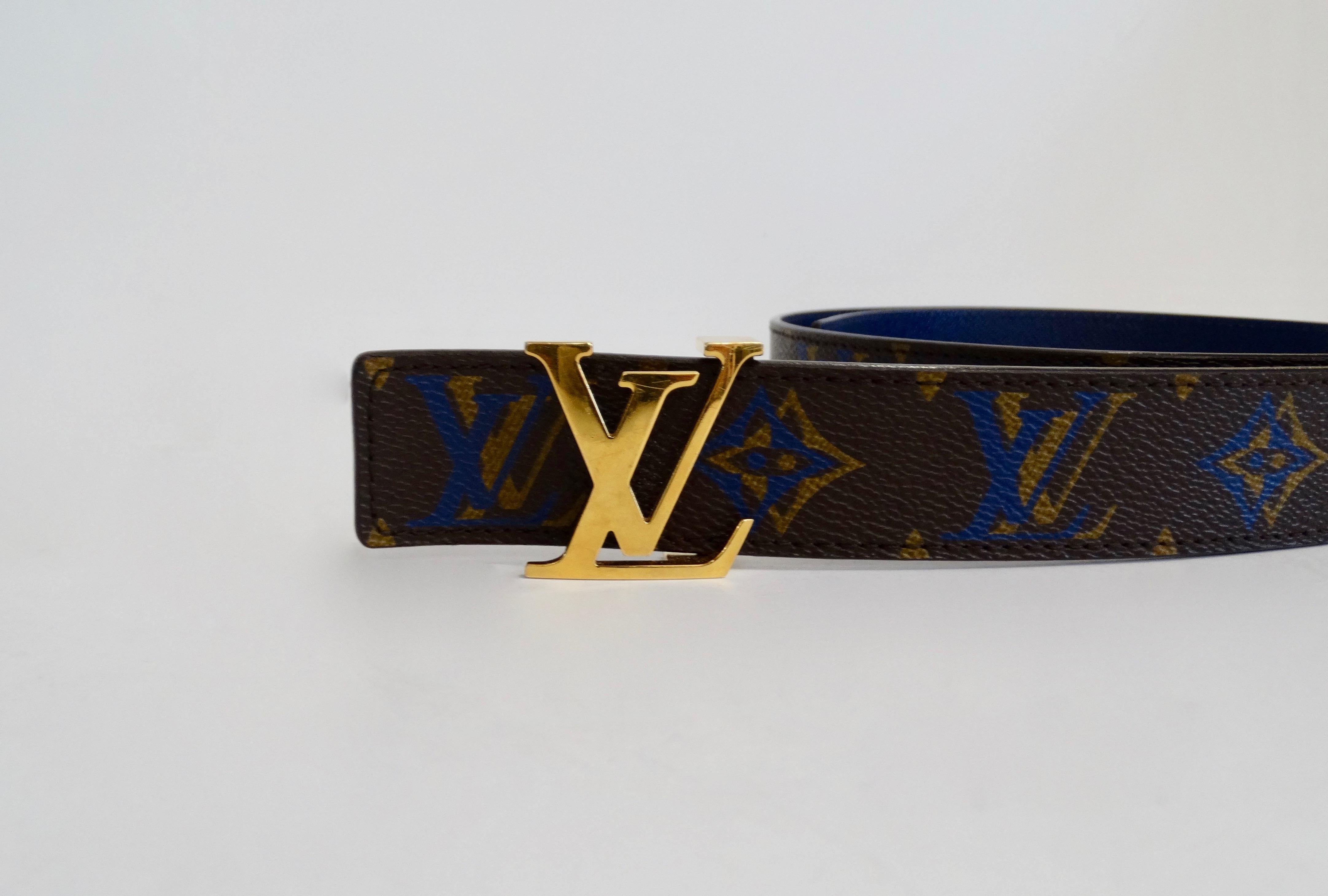 lv monogram belt