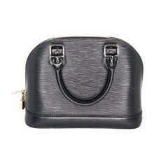 Louis Vuitton 2014 Black EPI Alma BB Satchel