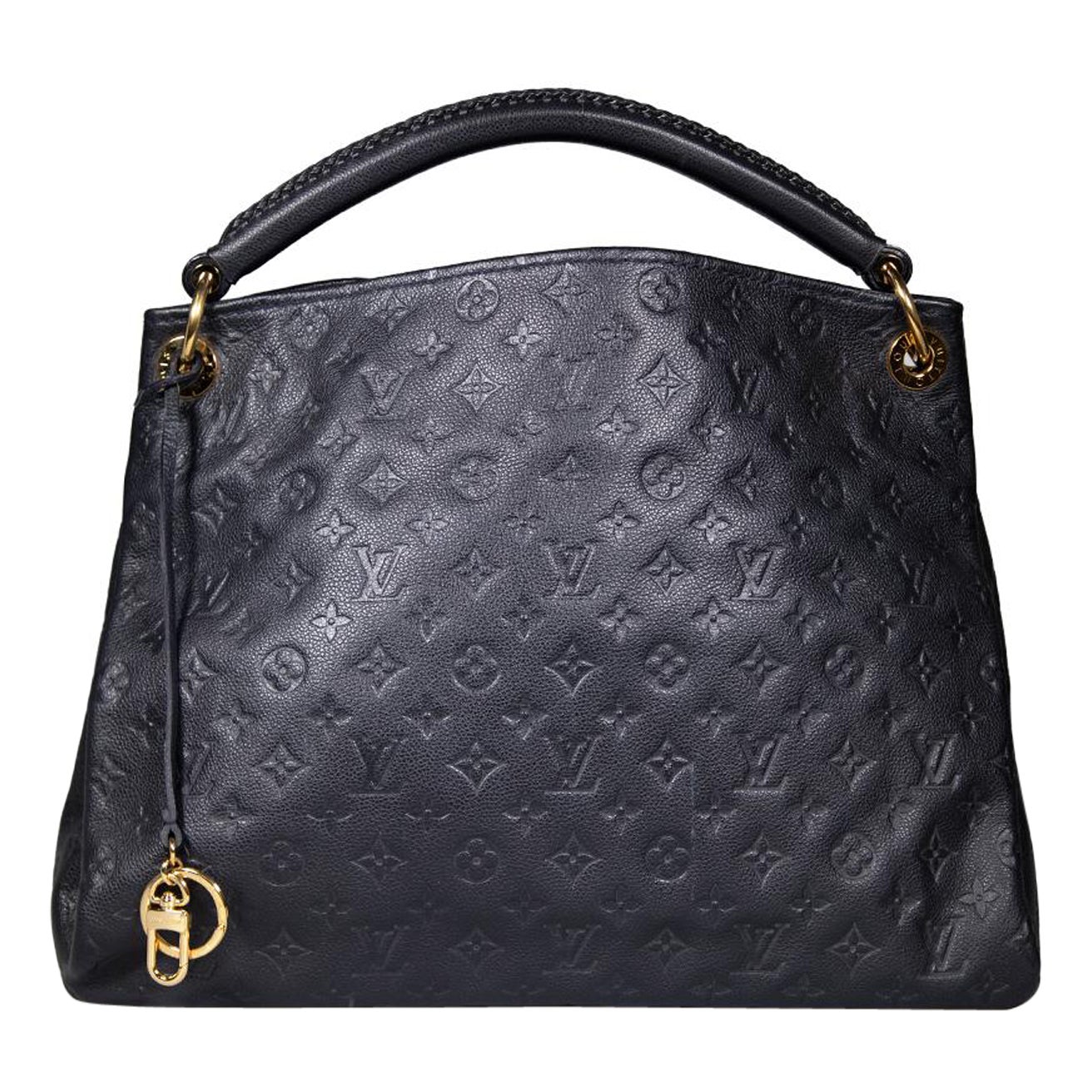 Louis Vuitton 2014 Black Leather Artsy Bag
