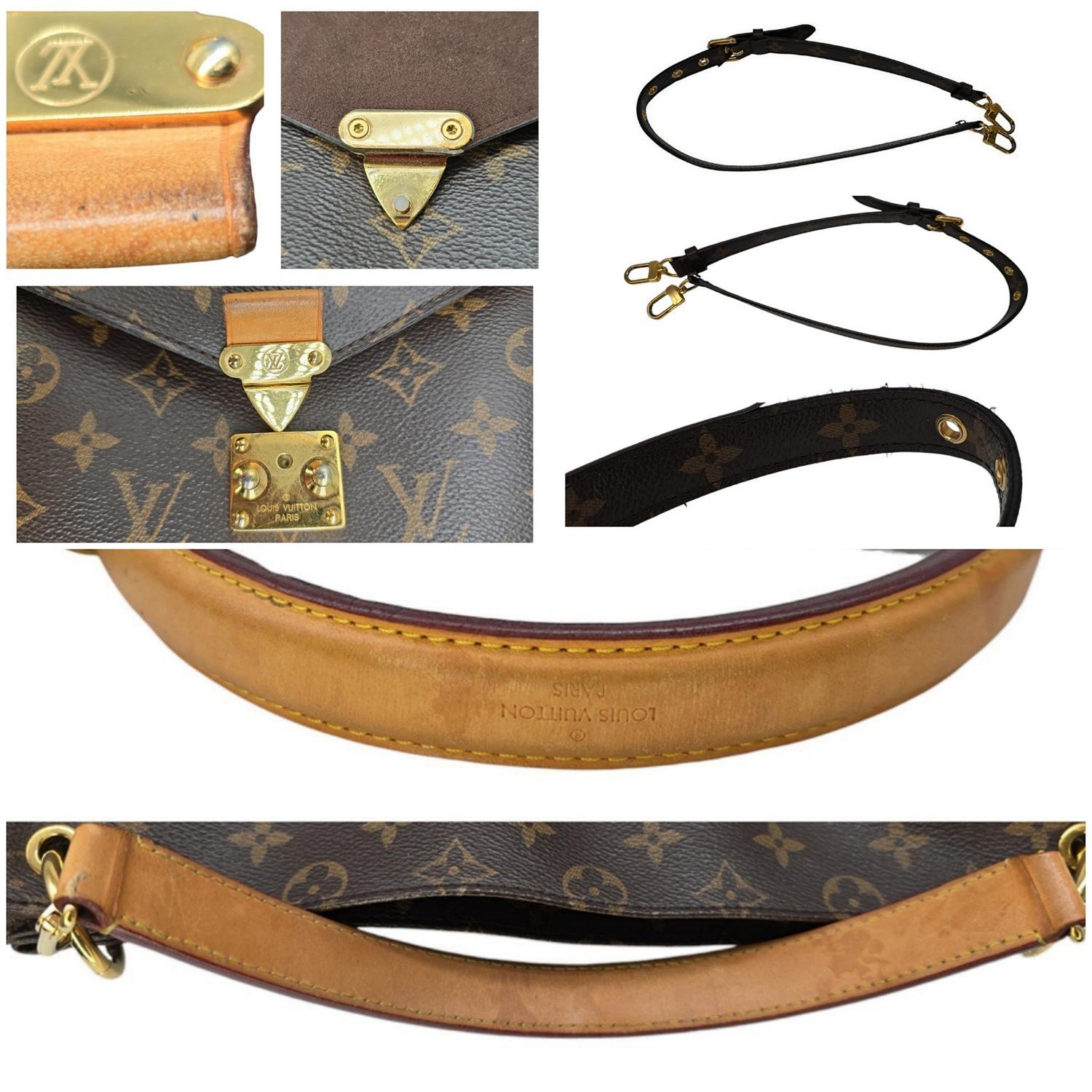 Louis Vuitton 2014 Monogram Canvas Metis Hobo Bag For Sale 5