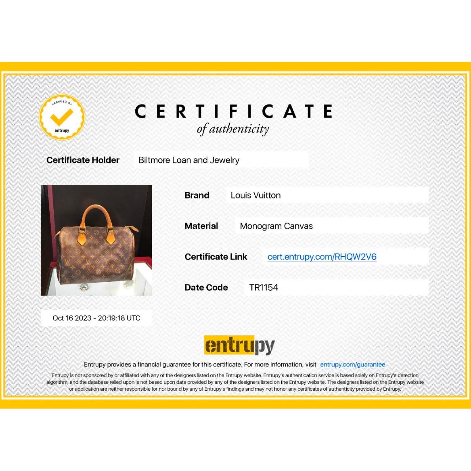 Louis Vuitton 2014 Monogram Canvas Speedy 30 Bag en vente 4