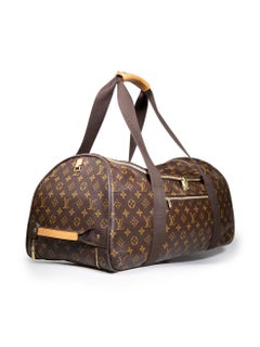 Louis Vuitton 2015 Brown Monogram Duffle Suitcase Neo Eole 65