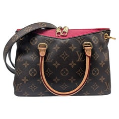 Louis Vuitton 2015 Monogram Pallas BB Handbag with Strap