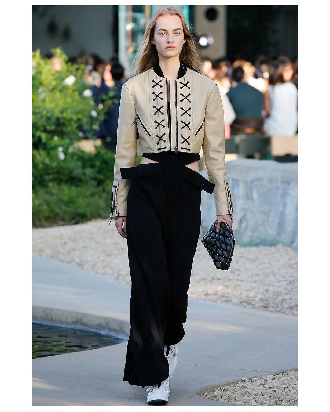 Louis Vuitton 2016 black cut out belted maxi dress FR 34 9