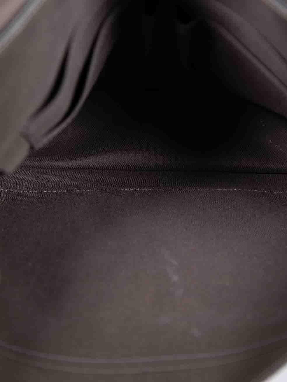 Louis Vuitton 2016 Black Onyx Damier Infini District MM Bag For Sale 1