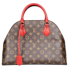 Louis Vuitton 2016 Brown Alma B‚ÄôN‚ÄôB Monogram Canvas Top-Handle