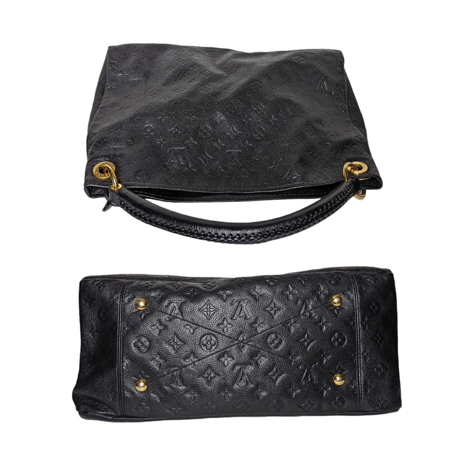 Louis Vuitton 2016 Monogram Empreinte Leather Artsy Hobo In Good Condition In Scottsdale, AZ