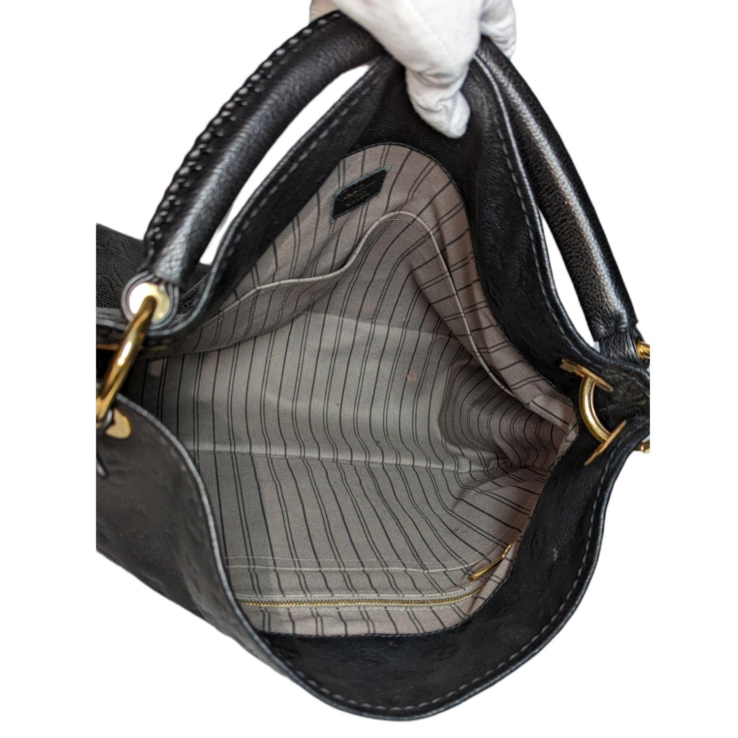 Women's Louis Vuitton 2016 Monogram Empreinte Leather Artsy Hobo