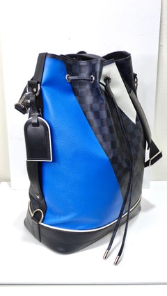 LOUIS VUITTON 2017 Americas Cup Damier Cobalt Noe Marin Bag