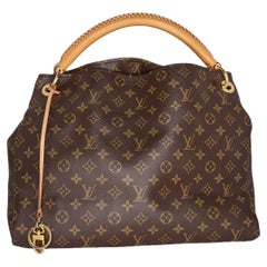 Louis Vuitton Monogram Artsy MM Hobo Bag Braided Handle 57lz421s