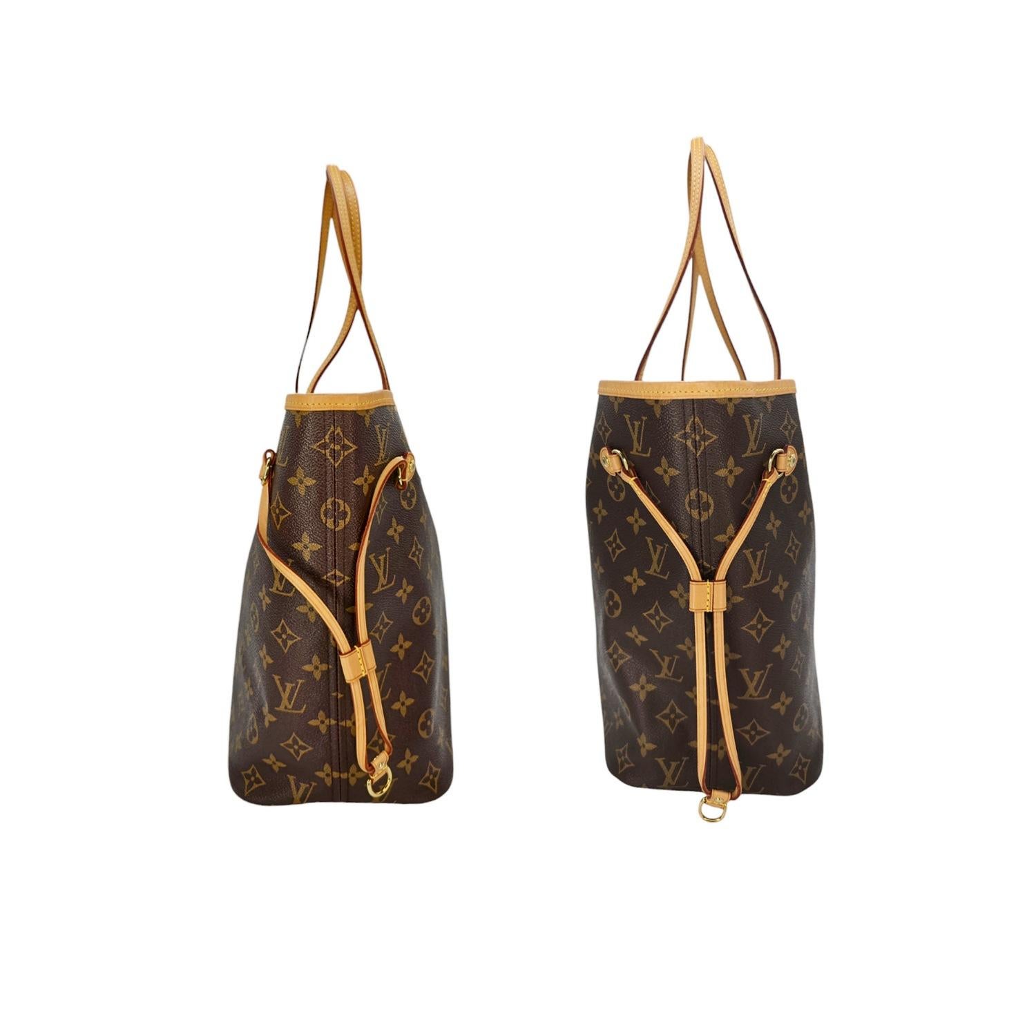 Women's Louis Vuitton 2017 Neverfull Monogram Canvas MM Tote