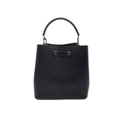 Louis Vuitton 2018 Schwarz EPI NeoNoe MM Eimer