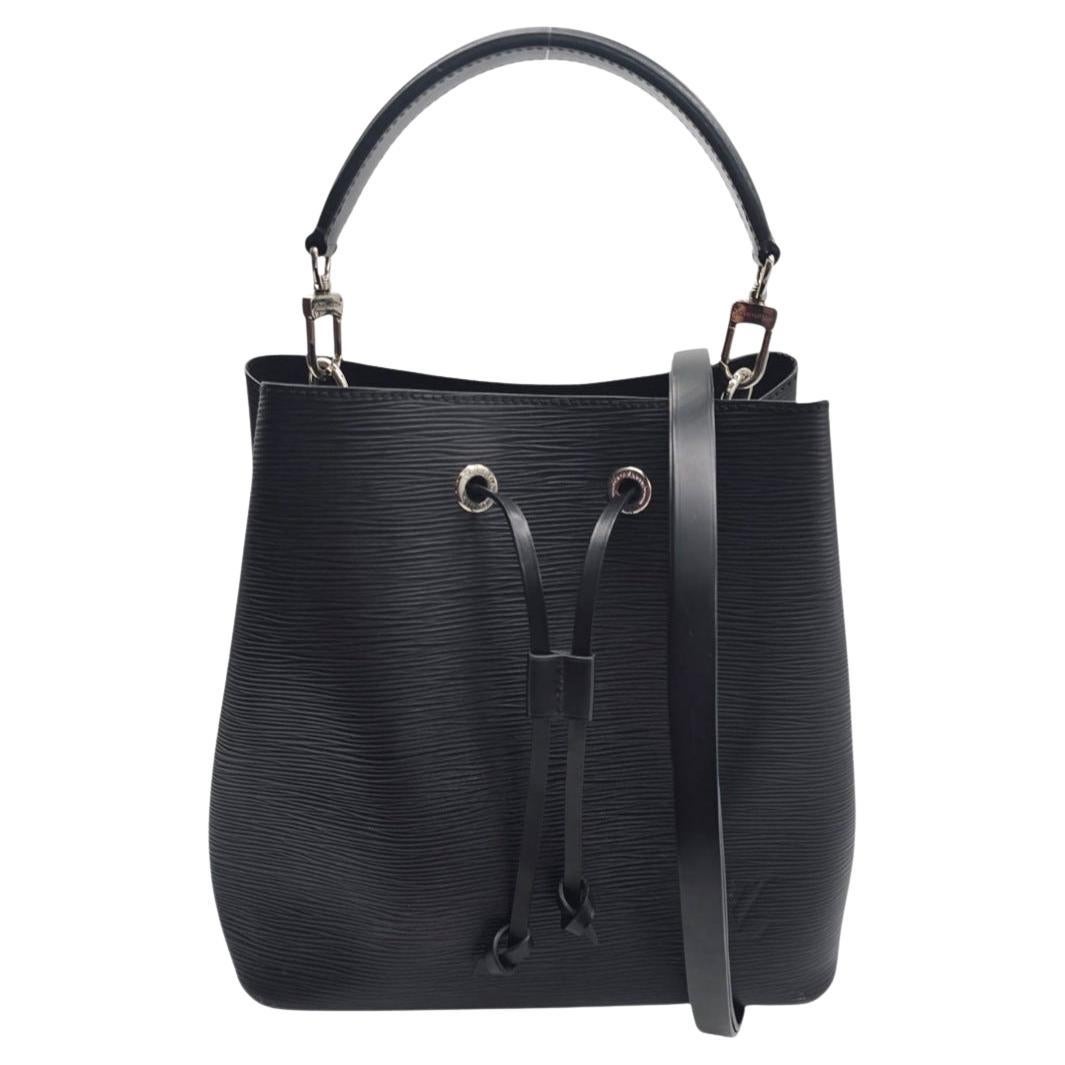 Louis Vuitton 2018 Secchiello EPI NeoNoe MM Nero