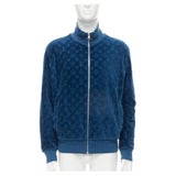 Louis Vuitton Monogram Jacket Blue - 2 For Sale on 1stDibs  louis vuitton  blue monogram jacket, louis vuitton windbreaker blue, lv blue jacket