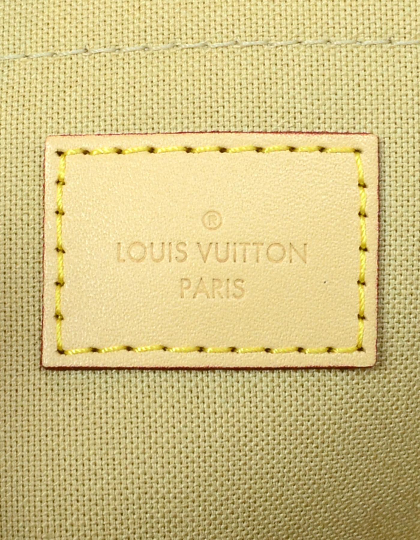 Women's Louis Vuitton 2018 Damier Azur Canvas Favorite MM Crossbody Bag
