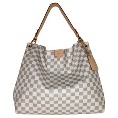 Louis Vuitton 2018 Damier Azur Graceful MM Hobo
