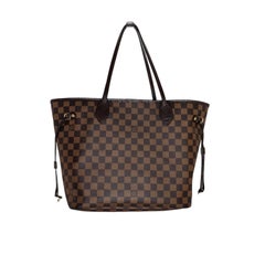 Louis Vuitton 2018 Damier Ebene Neverfull MM Tote