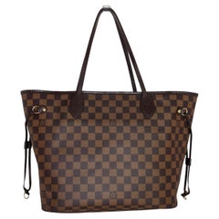 Louis Vuitton 2018 Damier Ebene Neverfull MM Tote