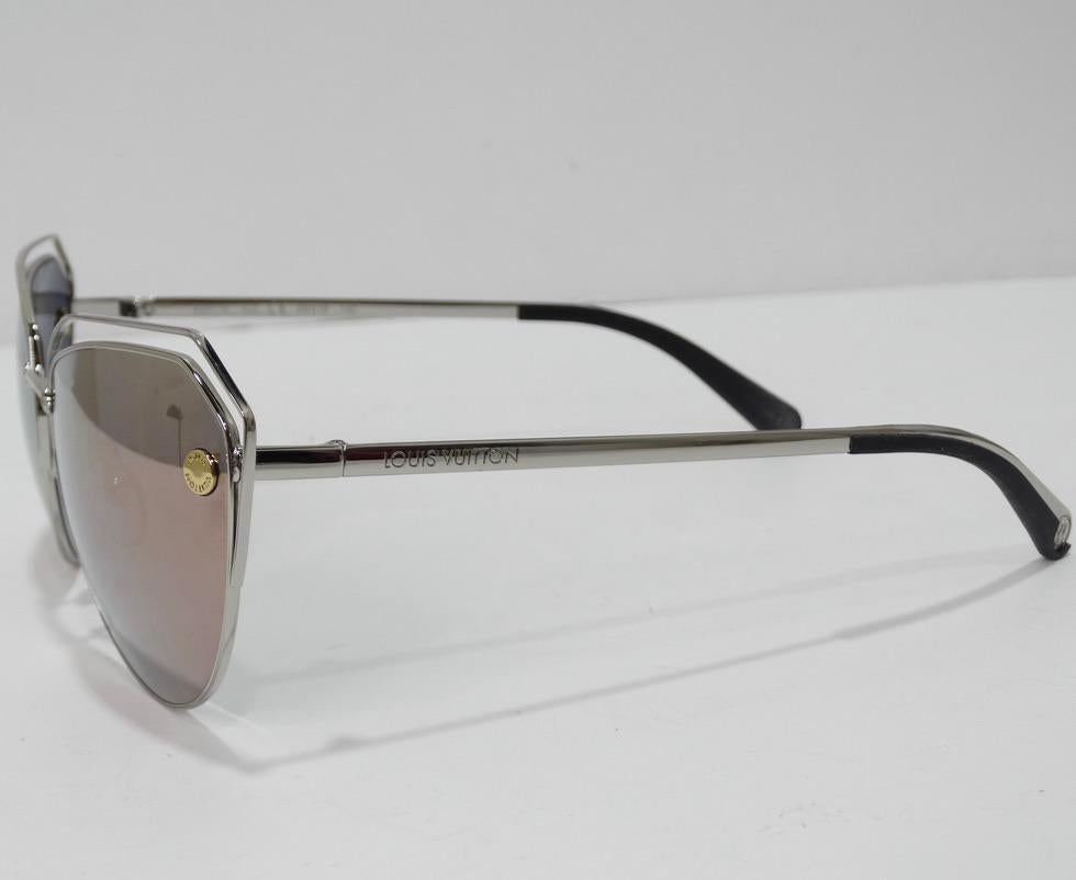 Gray Louis Vuitton 2018 Midnight In Paris Sunglasses Pink Gold