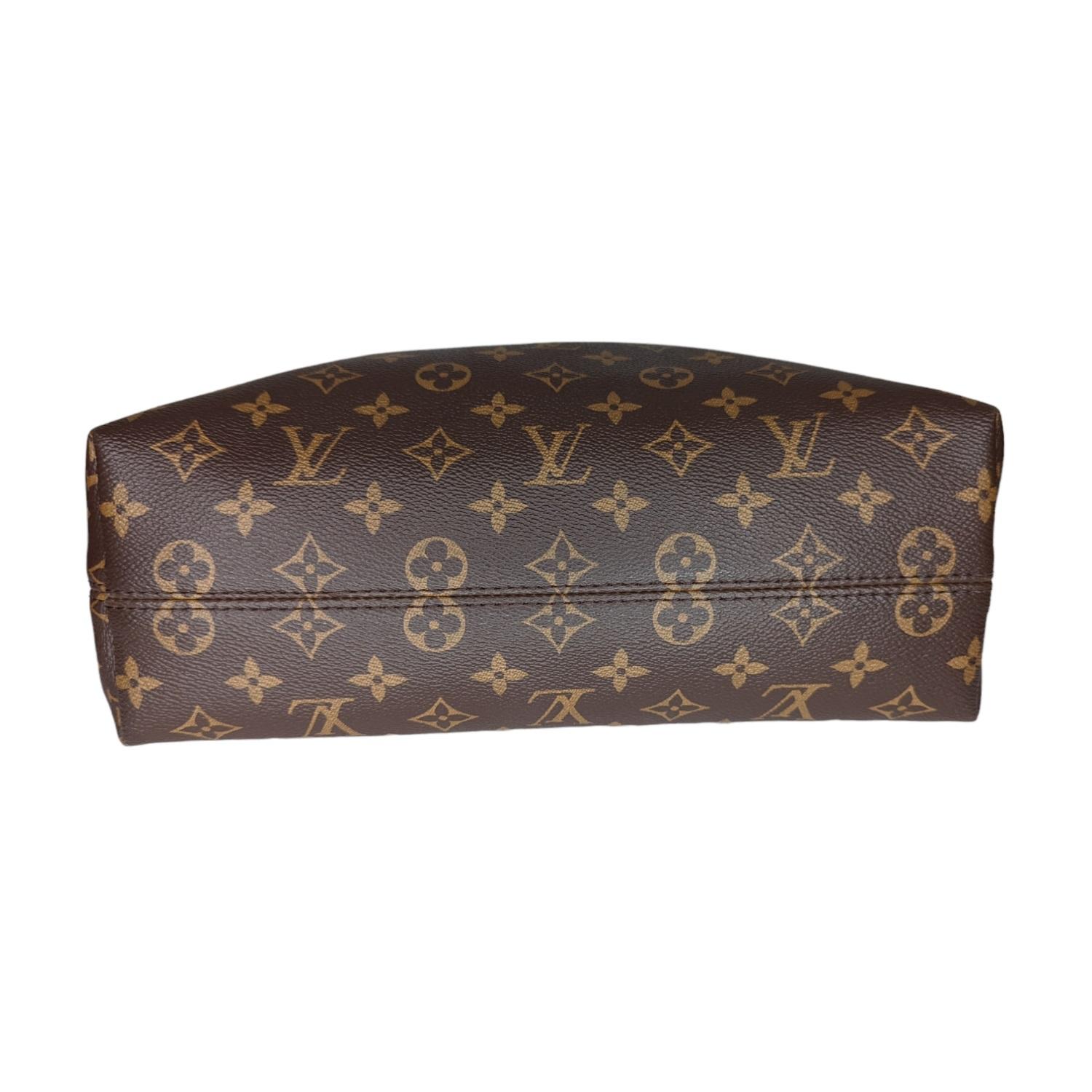 Black Louis Vuitton 2018 Monogram Canvas Graceful PM Hobo