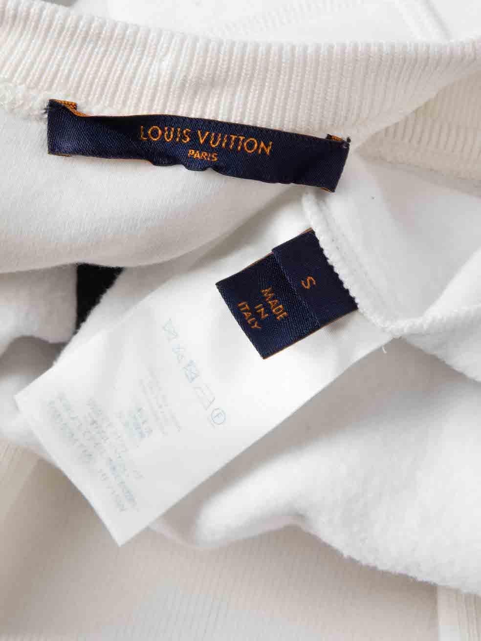 Louis Vuitton 2018 White Vivienne Forever Top Size S 3
