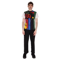 Louis Vuitton 2019 „Caeda Pompidou Souvenir“ Baumwoll-T-Shirt