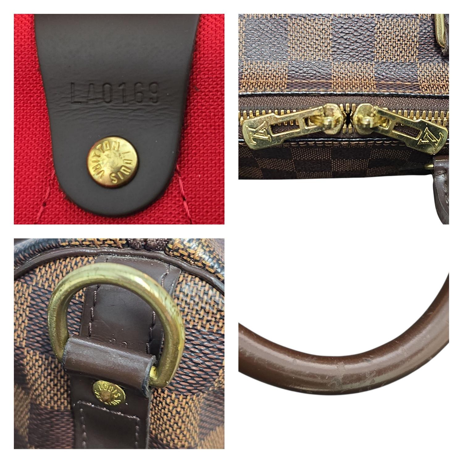 Louis Vuitton 2019 Damier Ebene Bandouliere 30 Speedy Bag en vente 4