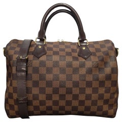 Louis Vuitton 2019 Damier Ebene Bandouliere 30 Speedy Bag
