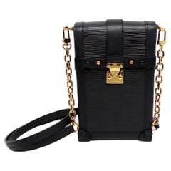 Louis Vuitton 2019 Epi Vertical Pochette Trunk Crossbody Bag