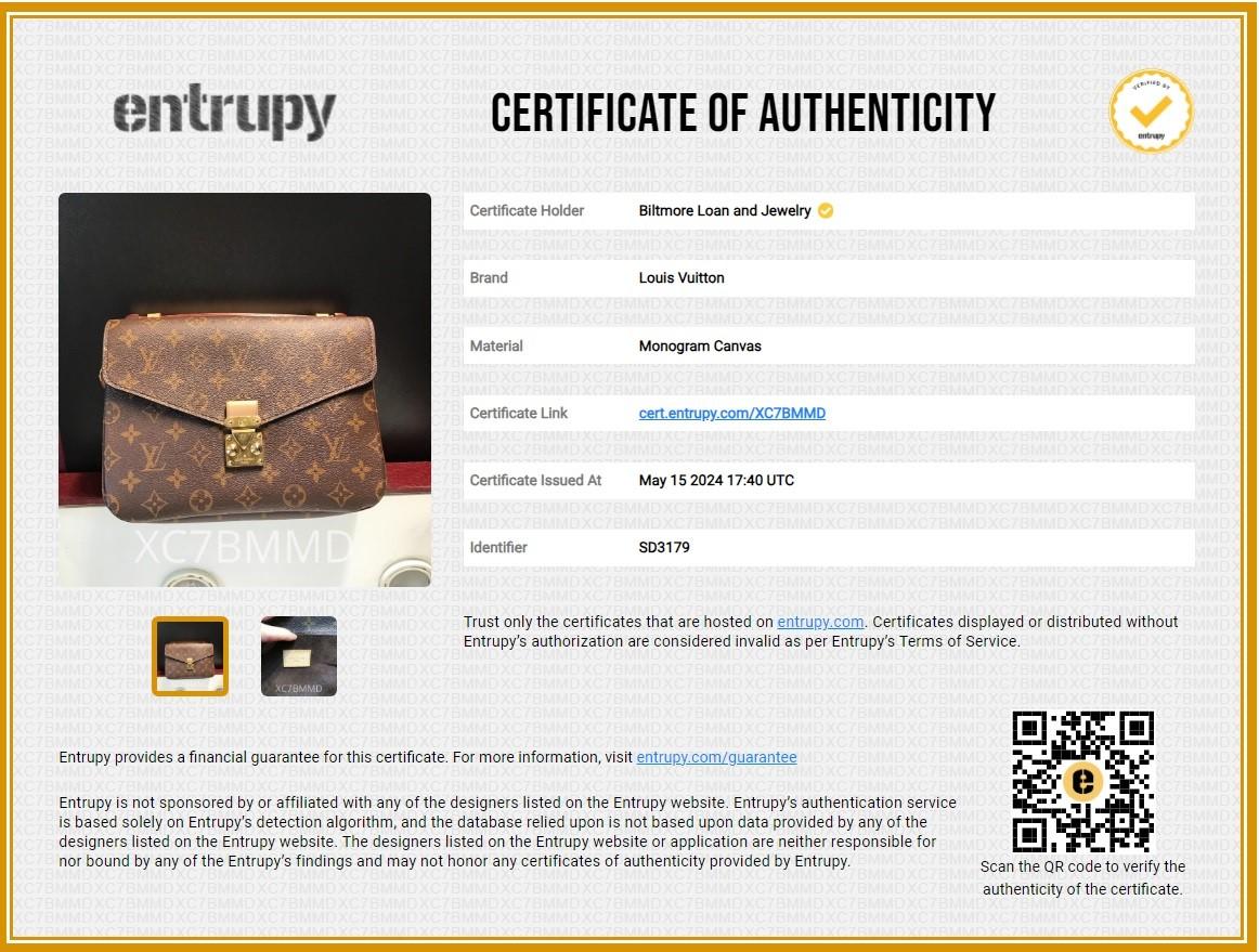 Louis Vuitton 2019 Monogram Canvas Pochette Metis Handbag 6