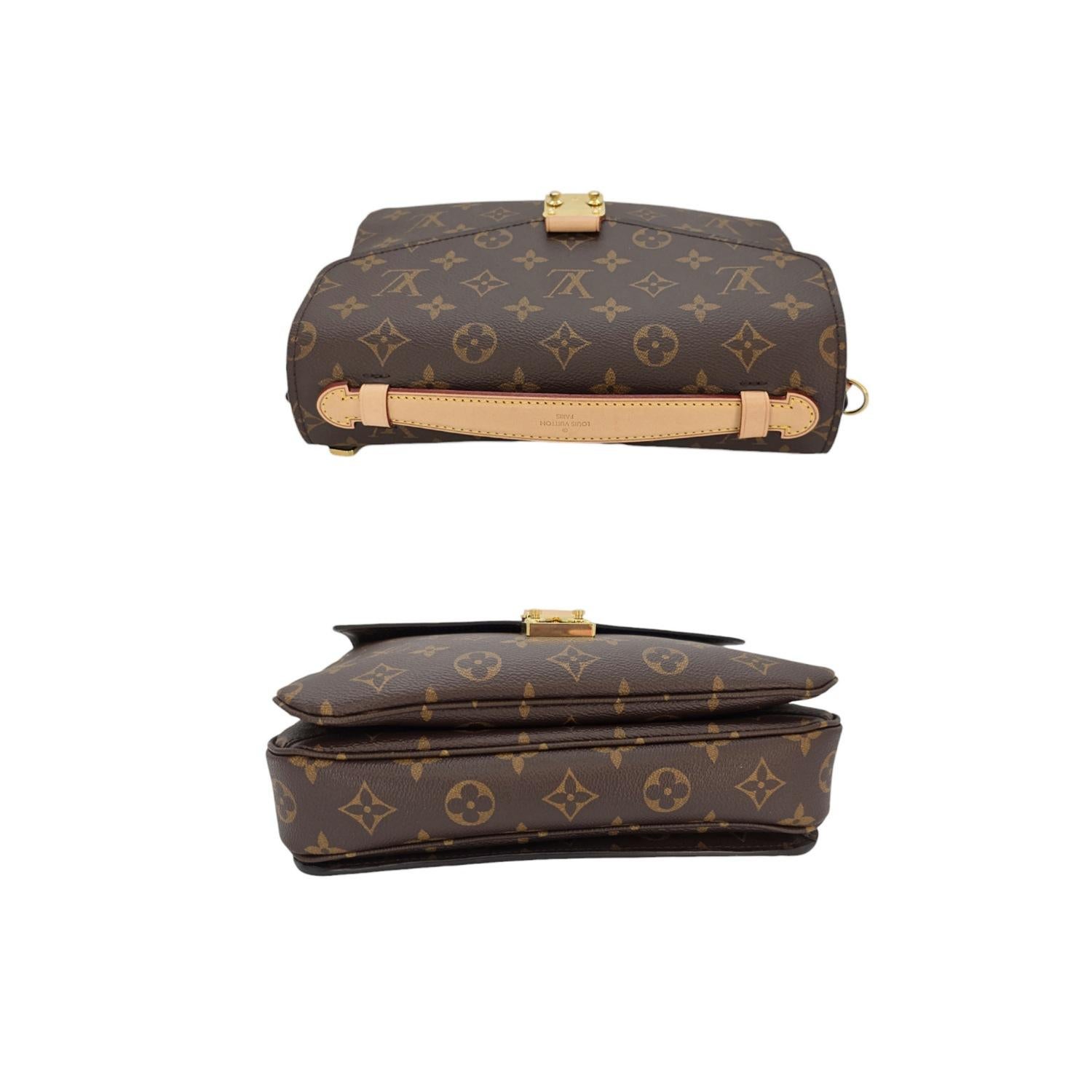 Louis Vuitton 2019 Monogram Canvas Pochette Metis Handbag 1