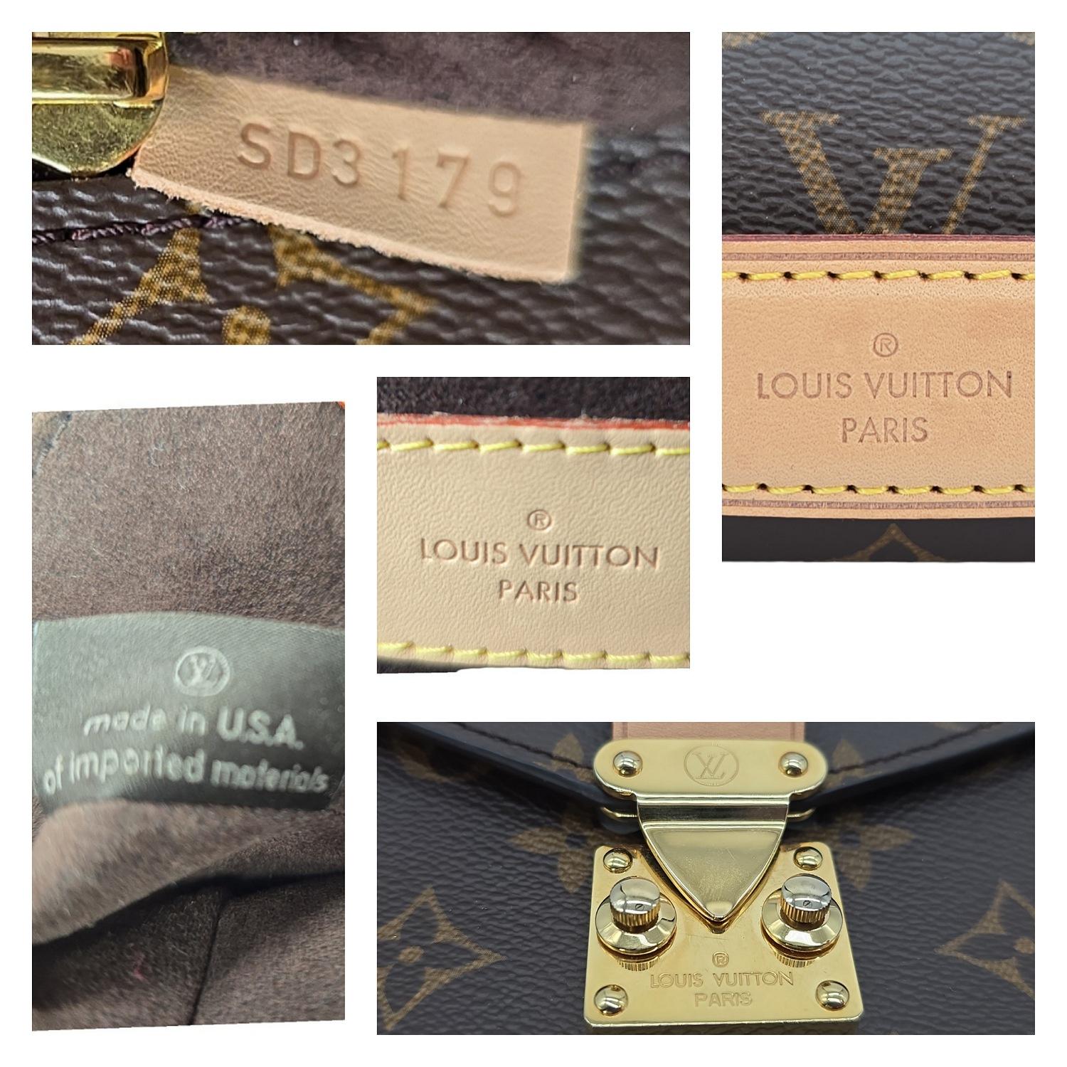 Louis Vuitton 2019 Monogram Canvas Pochette Metis Handbag 3