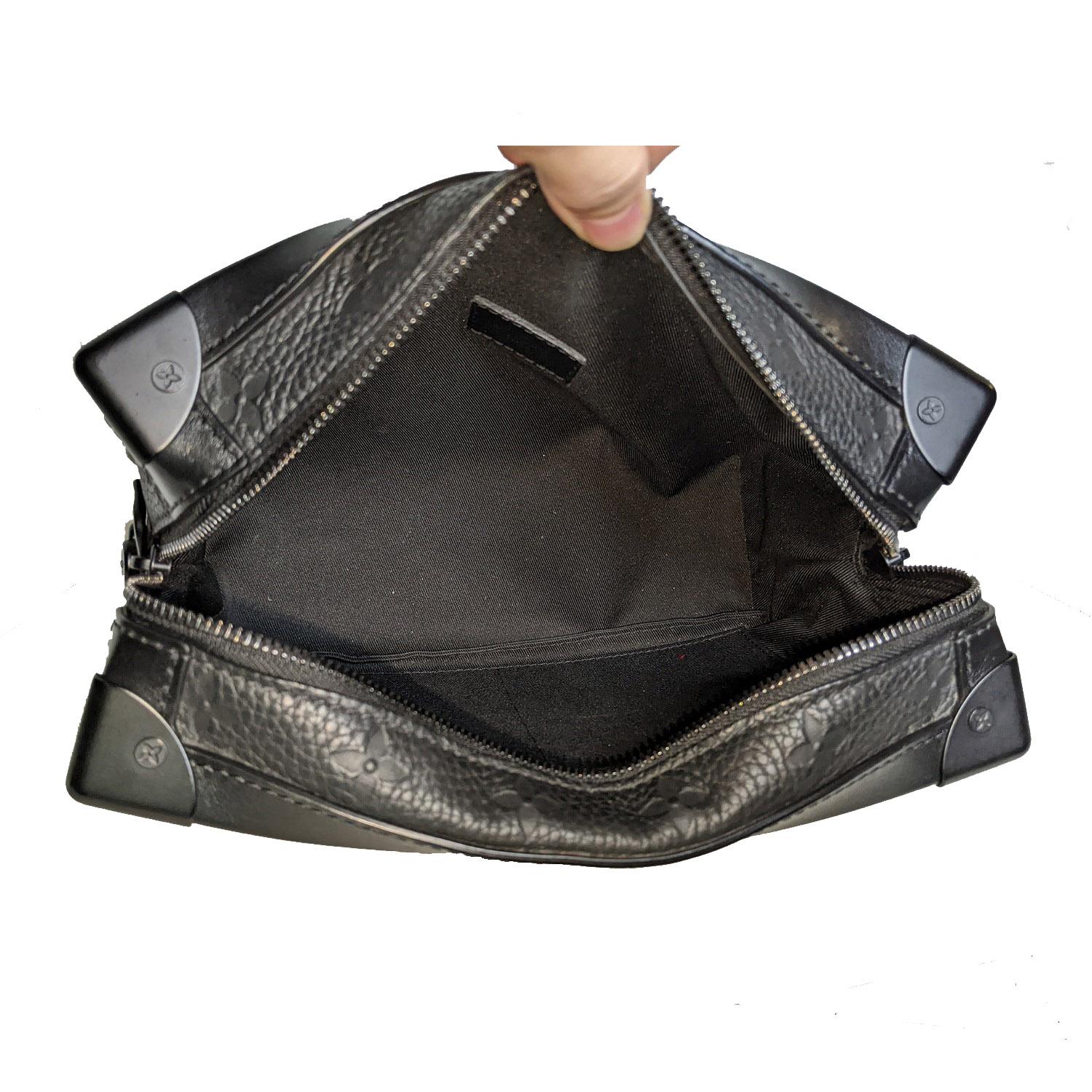Black Louis Vuitton 2019 Soft Trunk Bag Monogram Taurillon For Sale