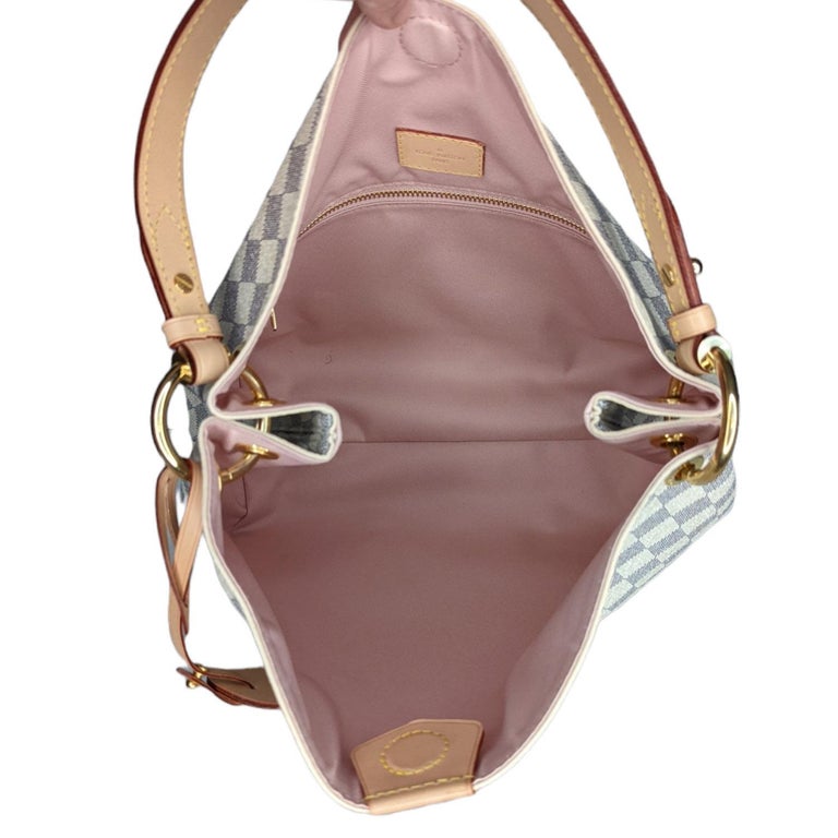 Women's Louis Vuitton 2020 Damier Azur Graceful PM Bag For Sale