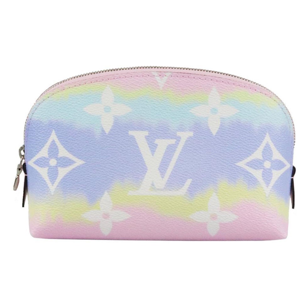 Louis Vuitton 2020 Escale PM Monogram Coated Canvas Cosmetics Pouch