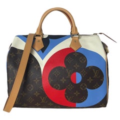 Louis Vuitton 2020 Limited Edition Game On Speedy Bandouliere 30 Crossbody Bag