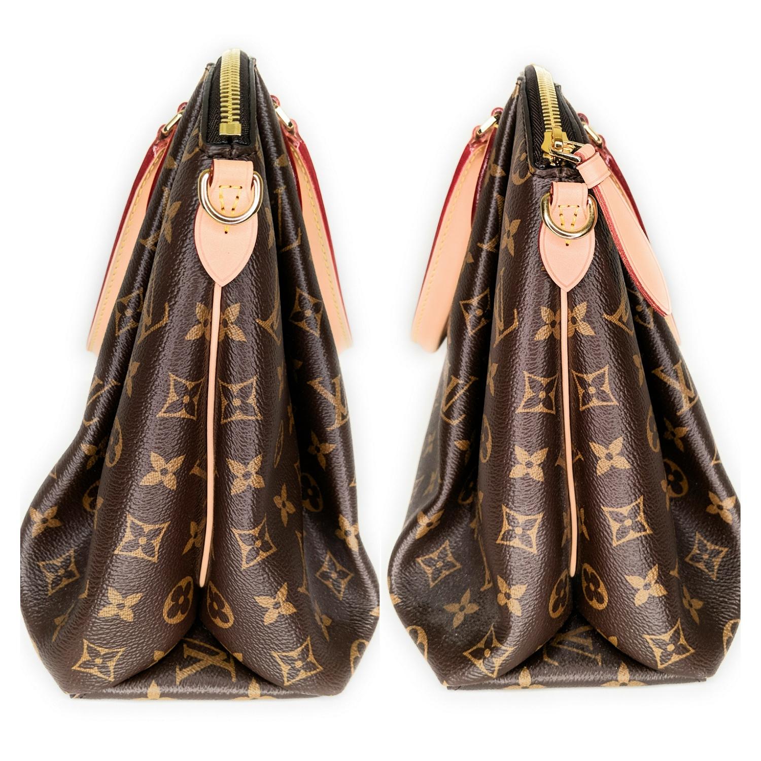 Louis Vuitton 2020 Monogramm Rivoli MM Schulranzen (Schwarz)