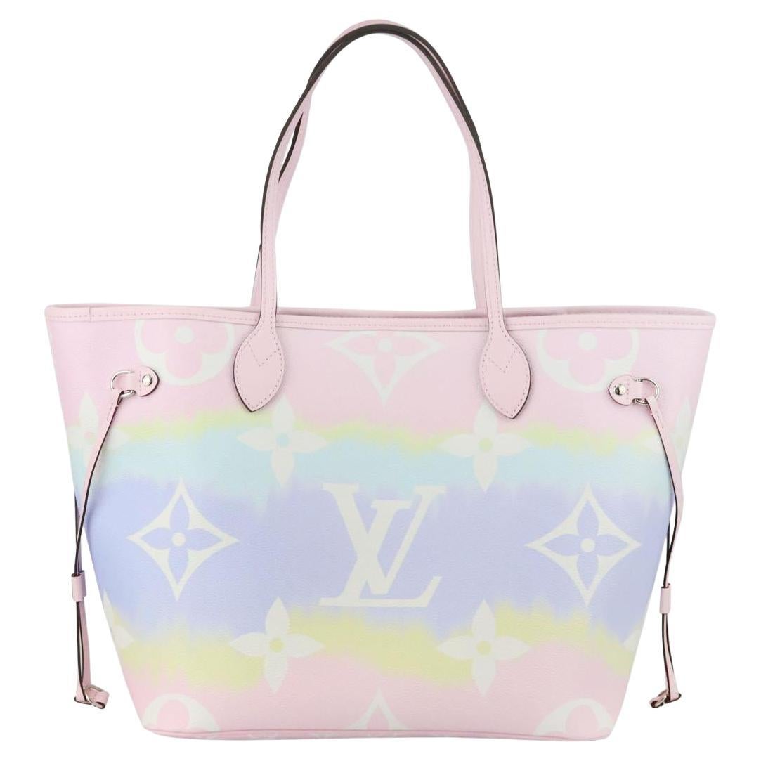 Louis Vuitton 2020 Neverfall MM Escale Monogram Coated Canvas Tote Bag 